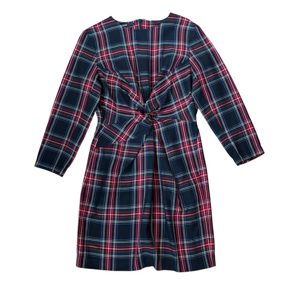 Maje Dresses & Skirts - Maje Ripper Tartan Dress Size 4